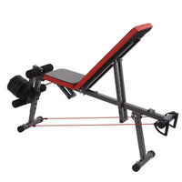 Tangnade Home Gym Adjustable Weight Bench Barbell Lifting Workout Fitness Incline