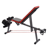 Tangnade Home Gym Adjustable Weight Bench Barbell Lifting Workout Fitness Incline