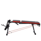 Tangnade Home Gym Adjustable Weight Bench Barbell Lifting Workout Fitness Incline