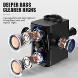 DINDIN Bluetooth Speaker, Portable Wireless Speakers with Lights