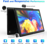 Android Tablet 10 Inch, 1080p Full HD Display, 1920x1200 IPS Touchscreen, Octa-Core Processor, 4GB RAM, 64GB Storage, 128GB Expand, 5G/2.4G WiFi, 8MP+2MP Camera, GPS, Bluetooth 5.0, FM