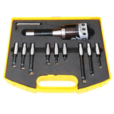 T005 2" Boring Head Set w/ R8 Shank, 9 Pc. Boring Bar Set