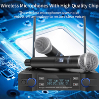 Microphone for Singing, WOQED Wireless Microphone, 2021 Upgraded, Wireless Microphone System, Cordless Mic Set, Wireless Microphone for Singing, Party, Home Karaoke, Meeting, Wedding, Church Brand: Artificial Flower
