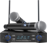 Microphone for Singing, WOQED Wireless Microphone, 2021 Upgraded, Wireless Microphone System, Cordless Mic Set, Wireless Microphone for Singing, Party, Home Karaoke, Meeting, Wedding, Church Brand: Artificial Flower