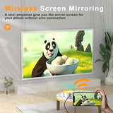 EAZVUE A1 Portable Mini Projector w/WiFi