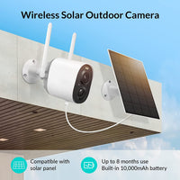 NETVUE Wireless Security Camera Outdoor, Rechargeable Battery Powered Surveillance Cameras for Home Security, Smart AI Detection, IP66 Waterproof, 2-Way Audio, 1080P Night Vision Cloud/SD Storage