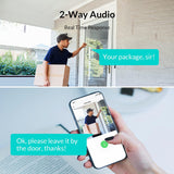 NETVUE Wireless Security Camera Outdoor, Rechargeable Battery Powered Surveillance Cameras for Home Security, Smart AI Detection, IP66 Waterproof, 2-Way Audio, 1080P Night Vision Cloud/SD Storage