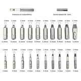 22Pcs Damaged Stripped Screw Extractor Set for Broken Screw,S2 Broken Bolt Extra