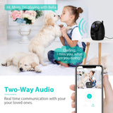 NETVUE Indoor Camera - Baby Monitor with Camera and Audio, 2-Way Real-time1080p Night Vision, Advanced AI Motion Detection, Home Security Camera for Baby Nanny Elderly and Pet Monitor, Work with Alexa