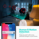 NETVUE Indoor Camera - Baby Monitor with Camera and Audio, 2-Way Real-time1080p Night Vision, Advanced AI Motion Detection, Home Security Camera for Baby Nanny Elderly and Pet Monitor, Work with Alexa