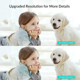 NETVUE Upgraded 2K Indoor Camera, Baby Monitor with Camera and Audio, Advanced AI Detection, FHD Night Vision Pet Camera, Home Camera with H.265 High-Efficiency Video Coding for Pet/Baby/Nanny